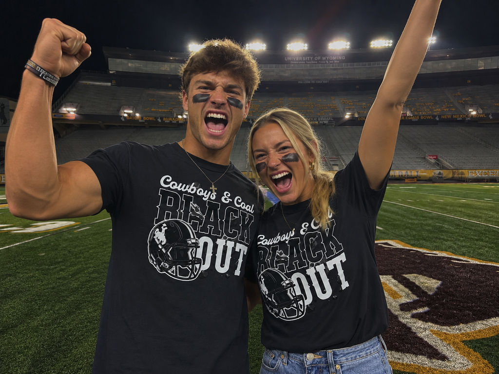 Cowboys & Coal Blackout Tee