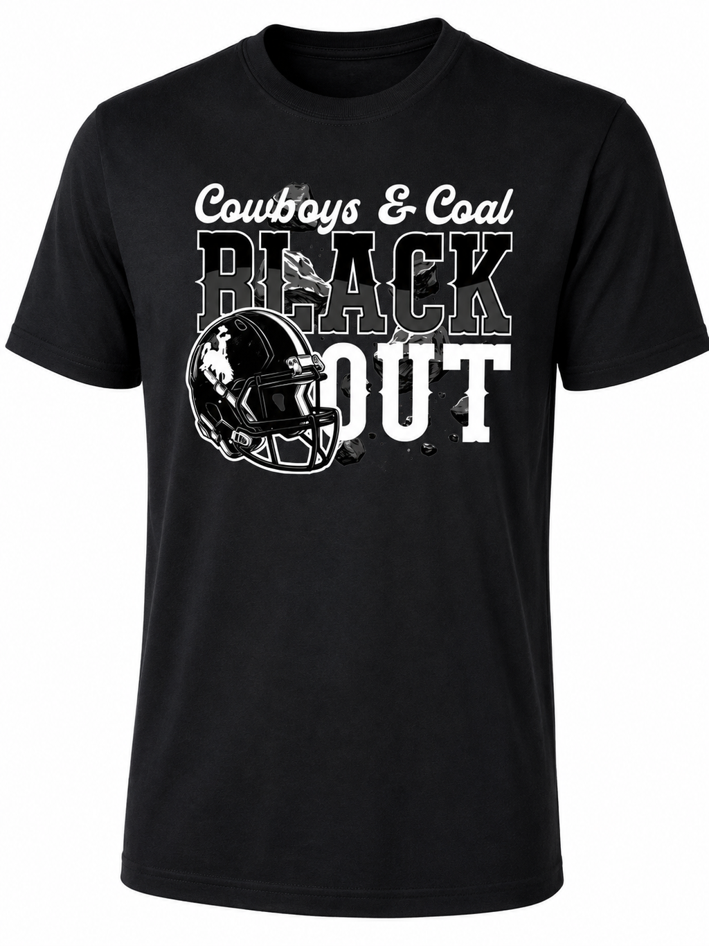 Cowboys & Coal Blackout Tee